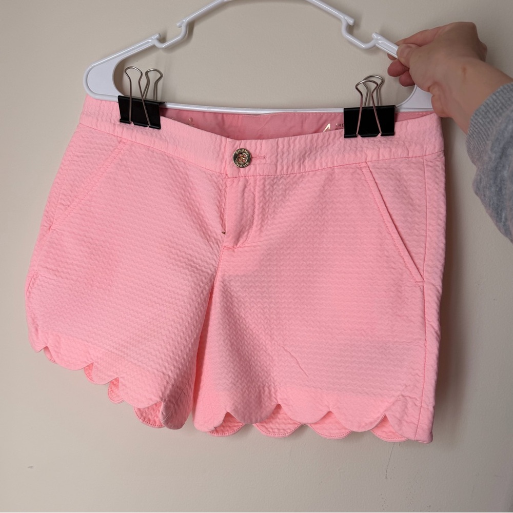 Lilly Pulitzer Light Pink Buttercup Shorts Sz 4
